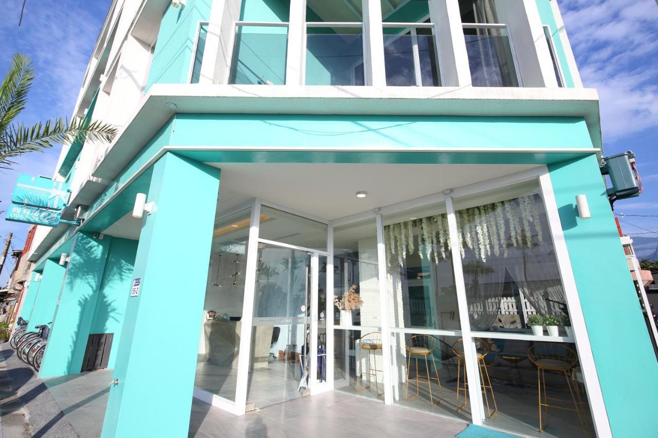 微藍海岸夜市電梯旅宿 Hualien City Exterior foto